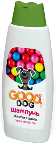 Шампунь для собак и щенков Good Dog "Bubble Gum" 250 мл фото 2