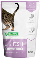 Фото Nature's Protection чувствительное пищеварение с рыбой для кошек