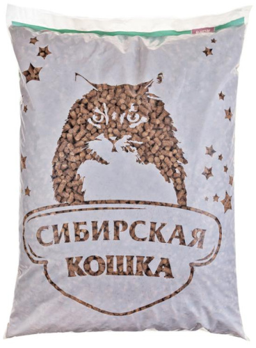 Наполнитель супервпитывающий древесный Сибирская Кошка «ЛЕСНОЙ» 20 кг фото 3