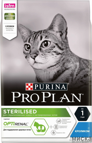 12369083 ProPlan Dry Cat Steril Krolik 4*3kg