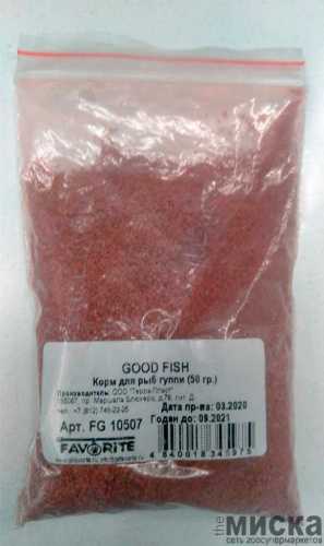Корм для рыб гуппи Good Fish 50 гр