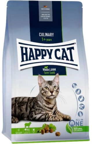 Сухой корм Happy Cat Culinary, с ягненком, для взрослых кошек, 300 гр фото 2