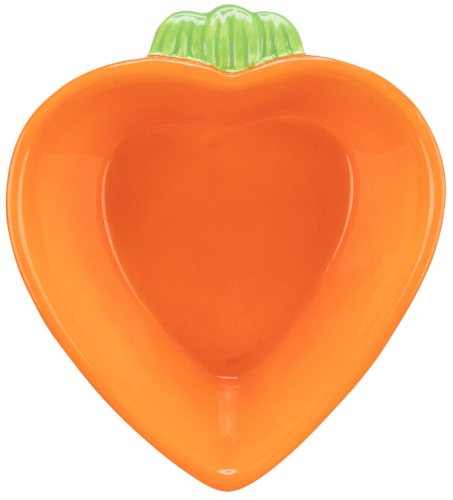 Миска для грызунов Trixie "Морковь" керамика 180 мл оранжевый фото 4