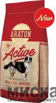Сухой корм для активных собак всех пород ARATON ADULT ACTIVE