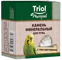 Минеральный камень для птиц с ракушечником Triol "Шишка" 25 гр