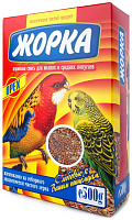 Корм для мелких и средних попугаев Жорка с орехами 500 гр