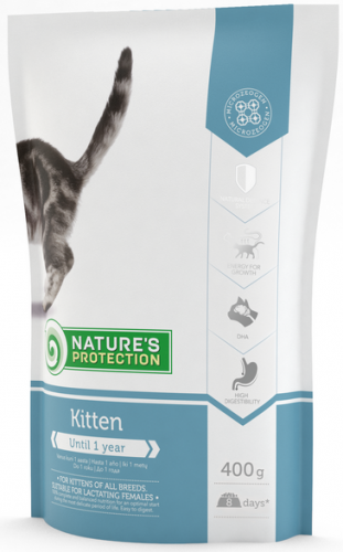Nature's Protection Kitten корм для растущих кошек до 1 года фото 2