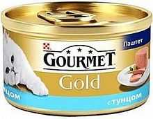 Gourmet Gold Влажный корм для кошек с Тунцом