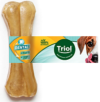 Лакомства для собак Triol "Dental" кость жевательная 7.5 см, 20 гр