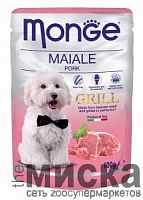 MONGE Dog GRILL Консервы для собак c свининой