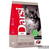 Darsi Adult сухой корм для взрослых кошек ассорти мясное - 300 г