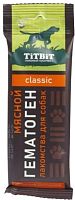 Лакомства для собак TitBit "Гематоген мясной classic" 35 гр