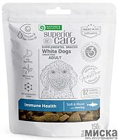 Лакомства для белых собак Nature's Protection Superior Care для поддержки иммунитета 150 гр