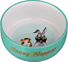 Миска для грызунов Trixie "Honey&Hopper" керамика 250 мл