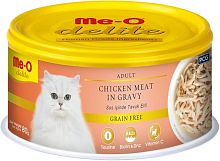MeO Курица в соусе для взрослых кошек, 80 г