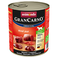Animonda Gran Carno Adult Dog 800g консервы с говядиной для взрослых собак
