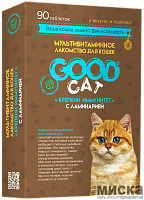 Мультивитаминное лакомство для кошек Good Cat "Крепкий иммунитет" 90 таблеток