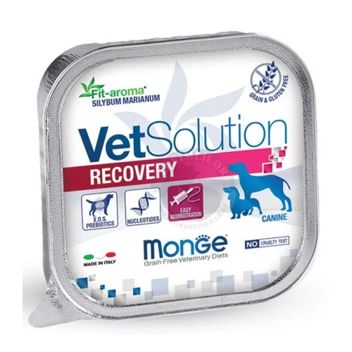 Monge Vetsolution RECOVERY востановительная диета для собак после операций и травм, 150гр.