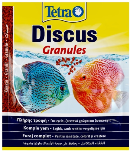 Tetra Diskus Granules 15g (гранулы) Основной корм для дискусов