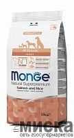 Monge All Breeds Adult Salmone Сухой корм для взрослых собак с лососем и рисом