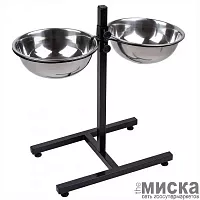 МИСКИ НА ПОДСТАВКЕ ДЛЯ ДОМАШНИХ ЖИВОТНЫХ : МЕТАЛЛ,МАРКА: CVM,АРТ: NB29303220  22CM