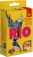 Лакомства для птиц RIO бисквит с лесными ягодами, 5 шт. по 7 гр.