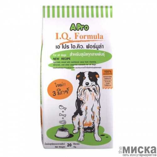 APRO I.Q. FORMULA Корм для собак, 20 кг