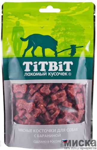 TitBit Косточки мясные для собак с бараниной
