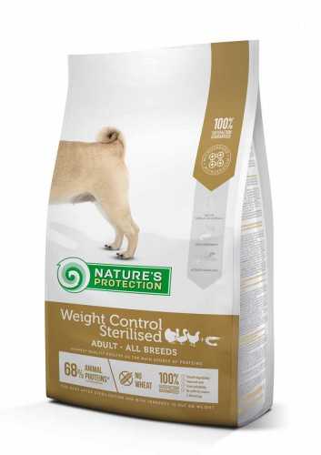 Nature's Protection Weight Control Sterilised корм для собак всех пород после стерилизации фото 2