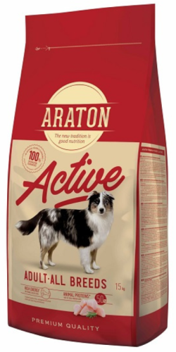 Сухой корм для активных собак Araton Adult Active 15 кг