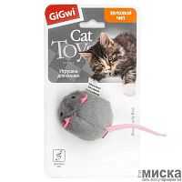 GIGwi MELODY CHASER игрушка для кошек МЫШКА СО ЗВУКОВЫМ ЧИПОМ