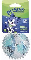 PET STAR Игрушка для собак МЯЧ игольчатый с пищалкой 7,5 см 