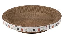 Лежанка-когтеточка для кошек 50*50*9 см