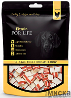 Лакомство Fitmin For Life Куриные кусочки для собак и кошек, 70 г