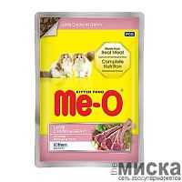 Консервы для котят с мясом ягненка в соусе Meo Adult Gravy Gravy (Тип упаковки-Пауч  вес 80 г.)