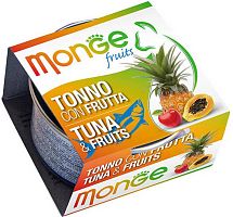 MONGE Natural Superpremium Fruits Тунец с фруктами 80 гр.