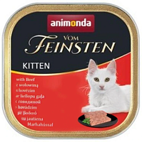 Паштет для котят Animonda Vom Feinsten Kitten с говядиной 100 гр