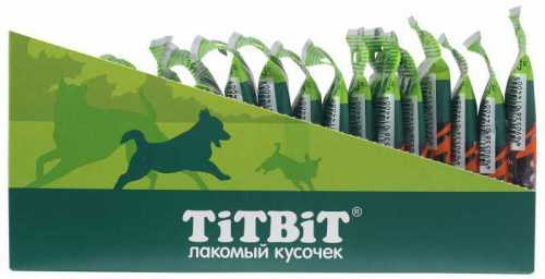 TitBit Съедобная игрушка косточка с телятиной Mini для малых пород фото 7