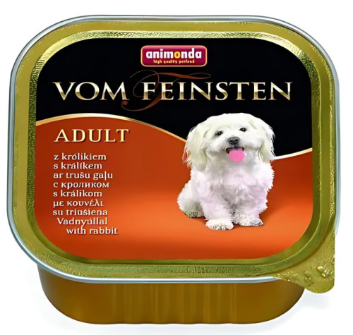 Паштет для собак Aimonda Vom Feinsten Adult с кроликом 150 гр