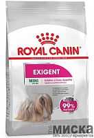 Сухой корм Royal Canin Mini Exigent для привередливых собак мелких пород старше 10 месяцев 1 кг