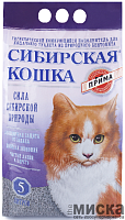 Наполнитель бентонитовый Сибирская Кошка «ПРИМА» 5 л