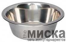 Миска для собак Trixie Stainless Steel Bowl XL, размер 24см.