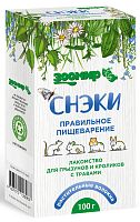 СНЭКИ лакомство для грызунов и кроликов с травами