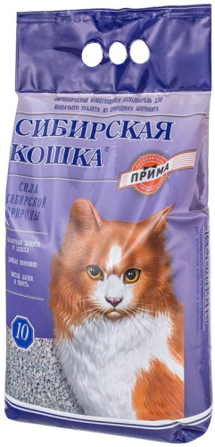 Наполнитель бентонитовый Сибирская Кошка «ПРИМА» 10 кг фото 2