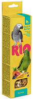 Лакомства для попугаев RIO палочки с фруктами и ягодами 75 гр, 2 шт