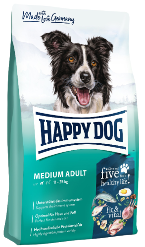 Сухой корм для собак Happy Dog "Fit&Vital Medium Adult" 4 кг 
