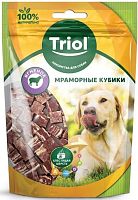 Triol для собак «Мраморные кубики из ягненка», 70г, Triol