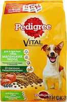 Pedigree (Педигри) Сухой Корм для Взрослых Собак Мелких Пород Говядина