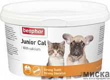 Минеральная смесь Beaphar Junior Cal для щенков и котят 200 г