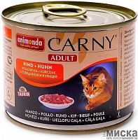 Консервы для кошек Анимонда CARNY говядина/курица 200 г